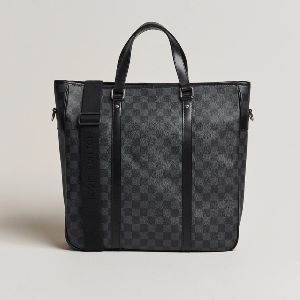 Louis Vuitton Graphite Damier Canvas Bag Retail $1800 - Picture 3 of 9